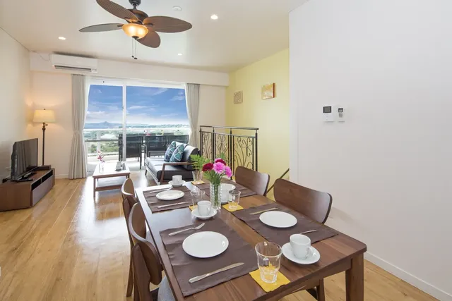 Private Mid Moutain Villa Gushikumui by R Hotel-180° SeaView MidMoutain 2-story 7ppl Villa Jacuzzi【run of house】-9