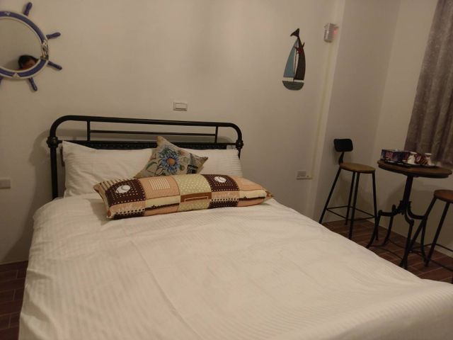 Country Arts BnB-Stylish industrial wind two-person room (you can see Guishan Island)-5
