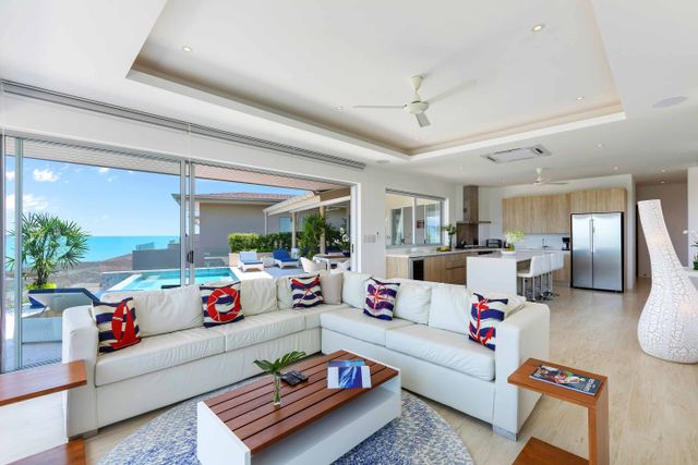 蘇梅灣濱奢華別墅（Samui Bayside Luxury Villas）-包棟#BB4（3 Bedroom Private Villa with Swimming Pool, Oceanview）-11
