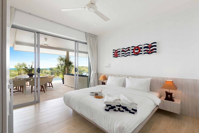 蘇梅灣濱奢華別墅（Samui Bayside Luxury Villas）-包棟#BB4（3 Bedroom Private Villa with Swimming Pool, Oceanview）-9