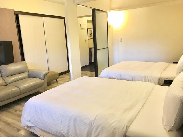 千彩格精品旅店｜寵物友善-家庭房-10
