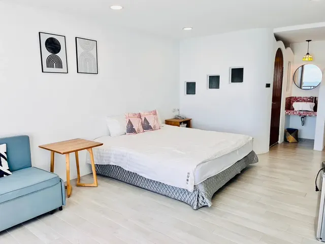 Kenting Bed and Breakfast. Iwate Hotel-Ocaen view room l Ocean View Double Room-13