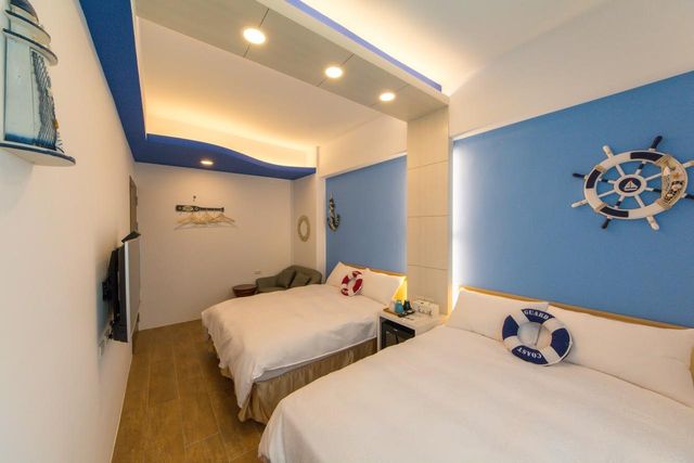 天工享棧｜ 7~18人墾丁包棟 | BBQ烤肉&兒童戲水池＆KTV＆麻將＆遊戲機-三房包棟7-9人（四人房*1+三人房*1+雙人房*1 / 三人房*1+雙人房*2）-4