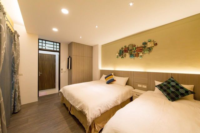 天工享棧｜ 7~18人墾丁包棟 | BBQ烤肉&兒童戲水池＆KTV＆麻將＆遊戲機-六房包棟18人（四人房*2+三人房*2+雙人房*2）-5