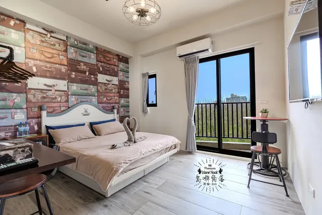 Island Nook B&B Penghu-201 Double Room with Forest View & Balcony, Island Nook B&B Penghu-2