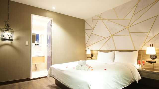 千彩格精品旅店｜寵物友善-特別優惠－雙人房（23:00 後入住）-9