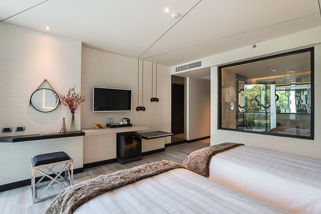 芭達雅梅拉馬爾飯店 (Mera Mare Pattaya SHA Extra Plus)-豪華房(不含早餐) (Deluxe Twin Bed (Room Only))-4