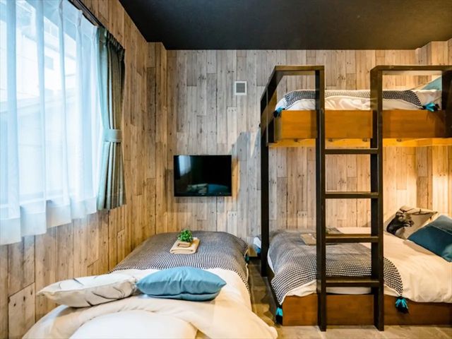 5min walk from JR Komagome/9min walk to cherry blossom and autumn foliage garden / Private room-Triple Room - 001-1
