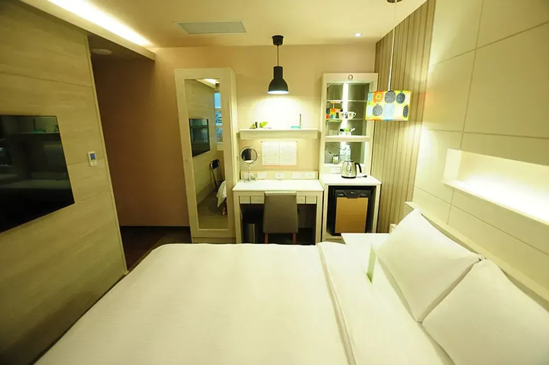 【High Speed Rail Holiday】Kangqiao Hotel Kaohsiung． Zhongshan Bade Pavilion 2-day free travel