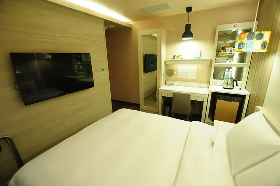 【High Speed Rail Holiday】Kangqiao Hotel Kaohsiung． Zhongshan Bade Pavilion 2-day free travel