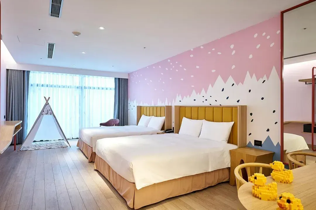 【High Speed Rail Holiday】 Chiayi Bang Bang Building Blocks Hotel 2-Day Free Travel