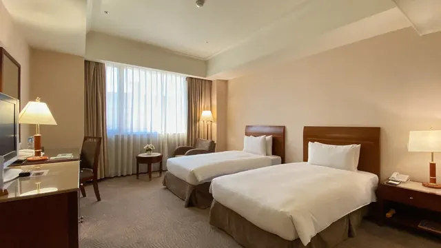 桃園尊爵大飯店 Monarch Plaza-尊爵客房(兩小床)-1