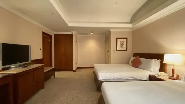 桃園尊爵大飯店 Monarch Plaza-尊爵豪華客房(兩大床)-5