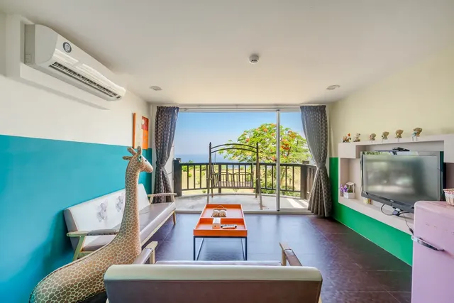 小琉球 幸福海景villa-海景豪華雙人房-附陽台-12