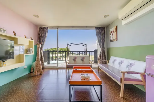 小琉球 幸福海景villa-海景豪華雙人房-附陽台-5