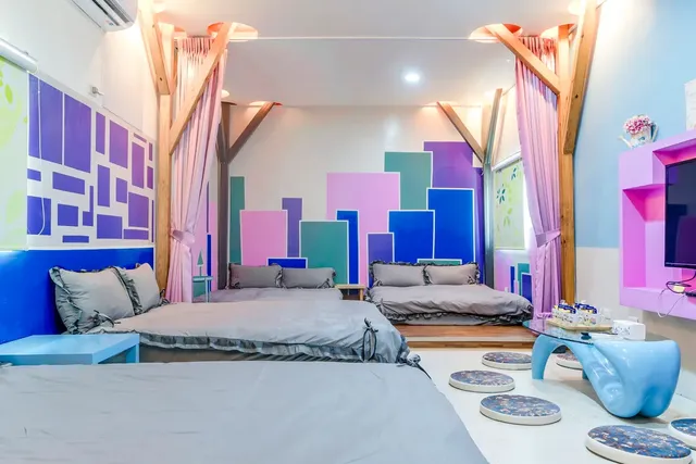 小琉球 幸福海景villa-家庭房-5