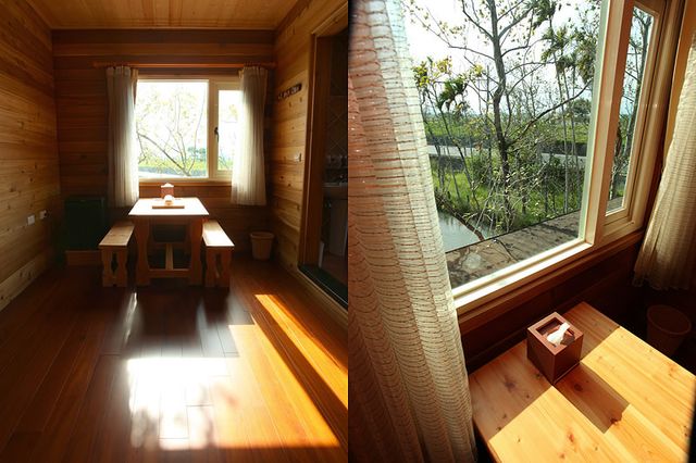 北方札特｜鄰近羅東夜市-木屋館 Log Cabin 203四人套房-3