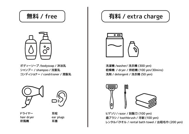 東京ウィン浅草-男女共用ドミトリールーム 8人部屋 2F-13