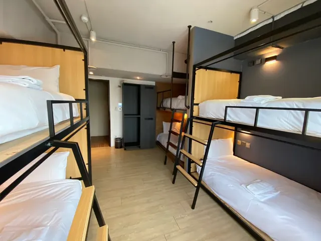 小公館人文旅舍 NK HOSTEL｜近饒河夜市-六人房-9