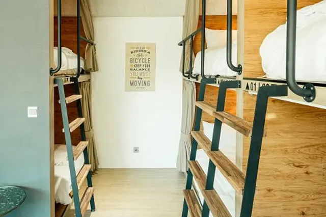 小公館人文旅舍 NK HOSTEL｜近饒河夜市-六人房-4