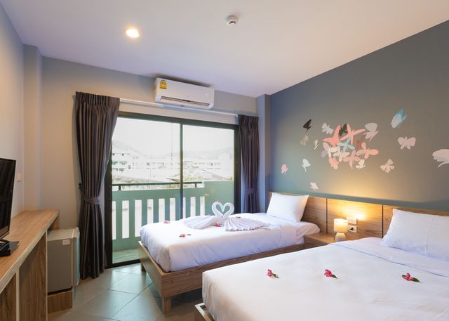 아이네스트 포쉬텔 (iNest Poshtel)-Double or Twin Bed room with balcony-1