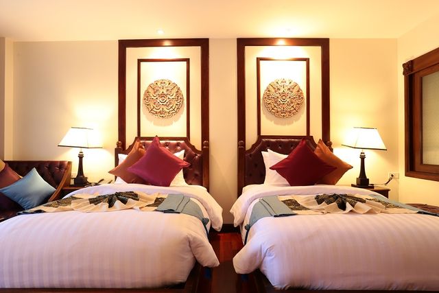 瓦昂魯昂度假村（Viang Luang Resort）-豪華雙床房（含早餐）（Deluxe Twin Room（Included Breakfast）-2