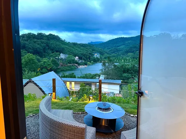 杉棲山丨旭 ｜獨家8折起！新開幕營區、湖畔景色、附設冷暖氣-雙人帳-2