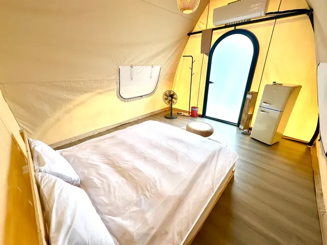 杉棲山丨旭 ｜獨家8折起！新開幕營區、湖畔景色、附設冷暖氣-雙人帳-9