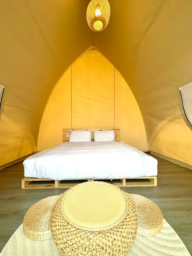 杉棲山丨旭 ｜獨家8折起！新開幕營區、湖畔景色、附設冷暖氣-雙人帳-8