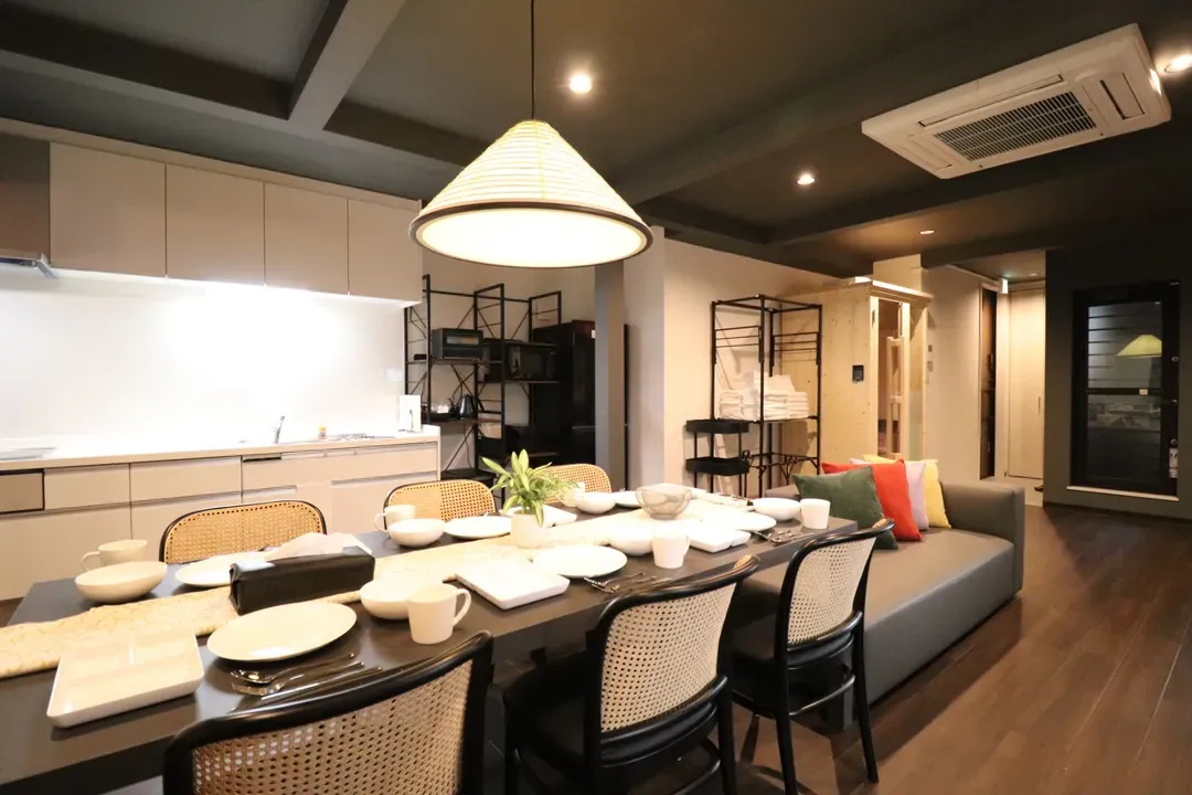 Sweet Villa Haku | A modern Japanese-style healing retreat • with steam room • direct access to Kansai Airport