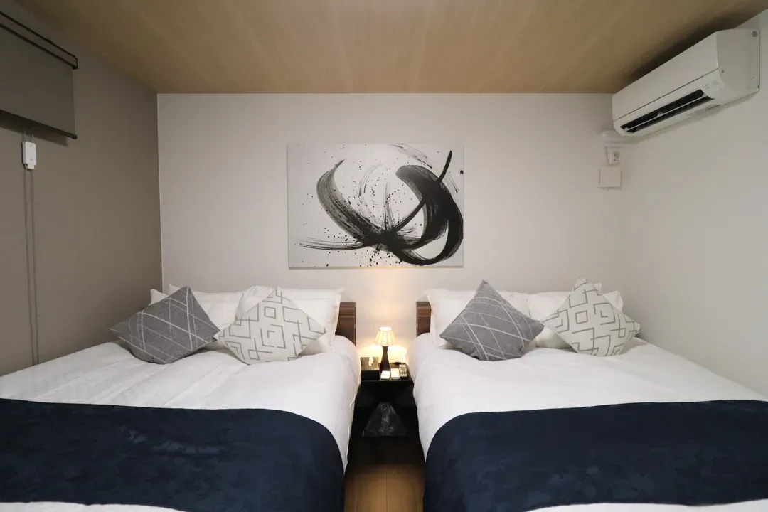Sweet Villa Haku | A modern Japanese-style healing retreat • with steam room • direct access to Kansai Airport
