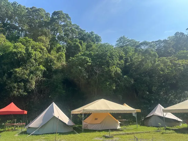 童露人露營區 |獨家8折起！ 豪華一泊一食再贈下午茶加獨立衛浴-【懶人露營】懶人帳 (體驗優惠/無餐）-1