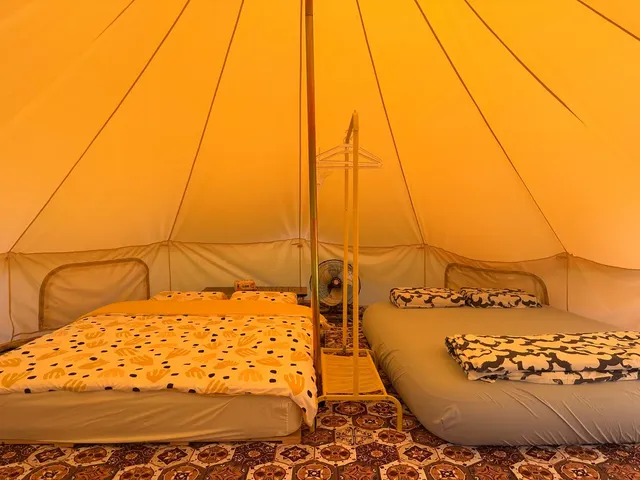 童露人露營區 |獨家8折起！ 豪華一泊一食再贈下午茶加獨立衛浴-【懶人露營】懶人帳 (體驗優惠/無餐）-7