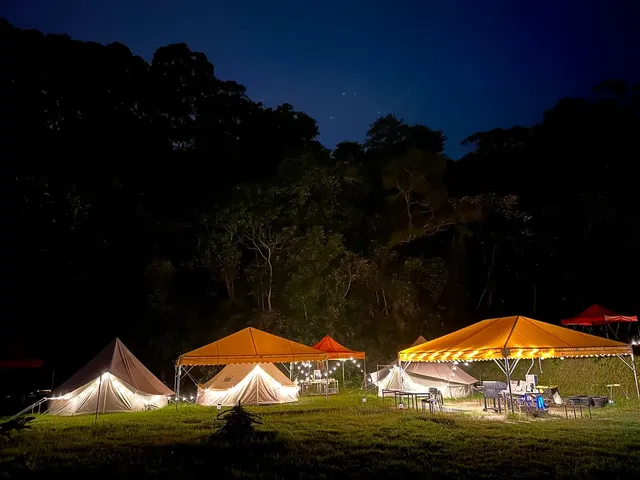 童露人露營區 |獨家8折起！ 豪華一泊一食再贈下午茶加獨立衛浴-【懶人露營】懶人帳 (體驗優惠/無餐）-2