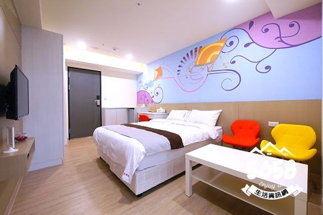 フォルモサ ブールバード ミュージック シティ INN-Music Cabin | Sweet Double Room-6