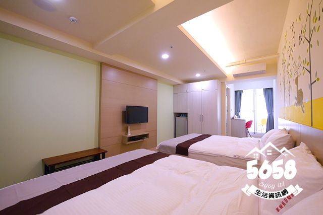 フォルモサ ブールバード ミュージック シティ INN-Music Cabin | Deluxe Double Room-7