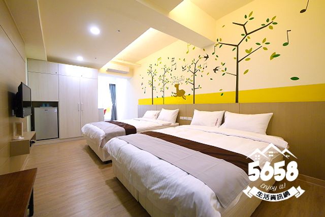 フォルモサ ブールバード ミュージック シティ INN-Music Cabin | Deluxe Double Room-4