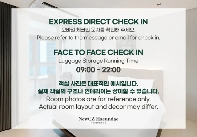 Newcz Haeundae Residence-Deluxe Family Double City-7