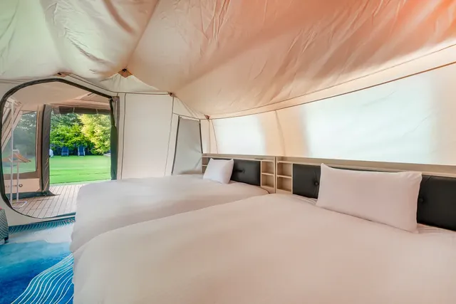 六沐森.森居Glamping｜包區露營、含早餐-【豪華露營】豪華狩獵帳丨3帳包區-7