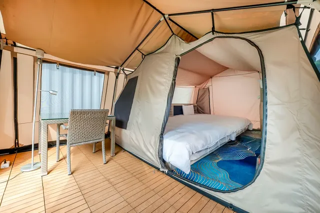 六沐森.森居Glamping｜包區露營、含早餐-【豪華露營】豪華狩獵帳丨3帳包區-10