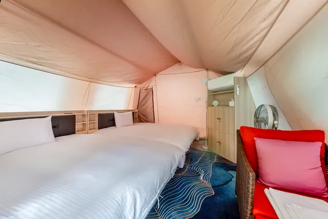 六沐森.森居Glamping｜包區露營、含早餐-【豪華露營】豪華狩獵帳丨3帳包區-6