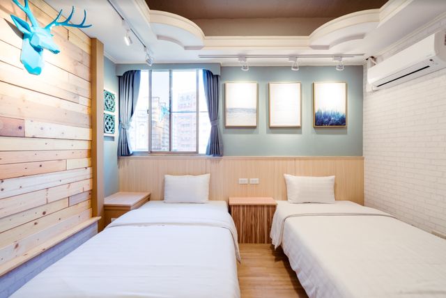 府城商旅文創新館|近台南大東夜市、全新裝潢-文創新館雙床房R605-2