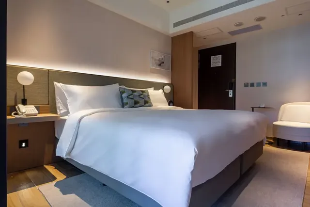 Kilin Hotel, JiaoXi-Standard Double Room with City View-without breakfast-2