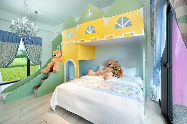 Fairy tale village ecological farm B & B-童話村有機農場民宿18人包棟-12