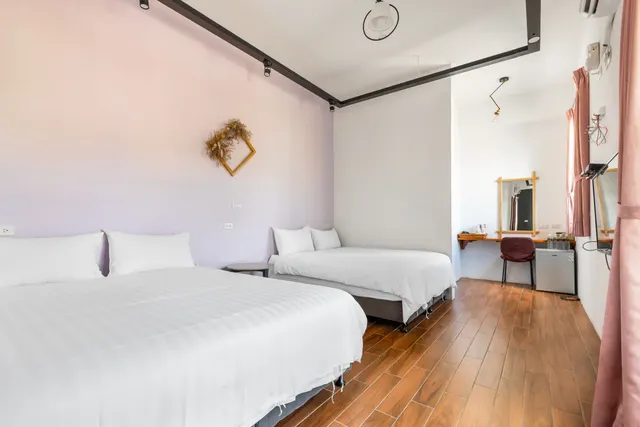 墾丁25Inn 龍潭湖畔旅店|可16人包棟 | 寵物友善-山景家庭房-8