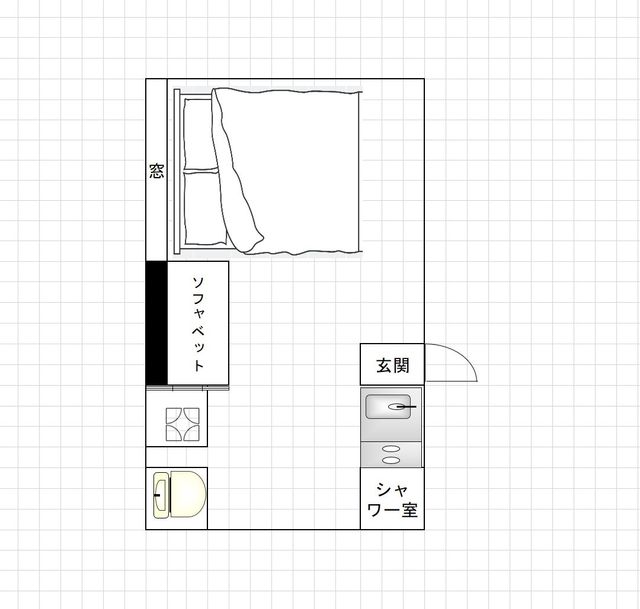 AFP 旅居 難波花園廣場｜難波站步行5分/近日本橋筋商店街-Double Room-7
