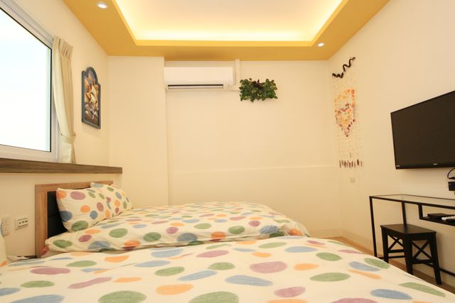 海風長堤 二館 The Wind BnB II-高級雙床房-7