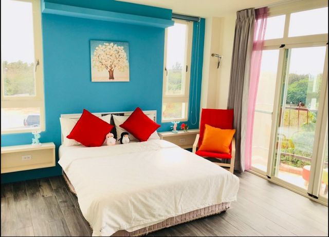 Full Moon Resort-Garden balcony double room-6
