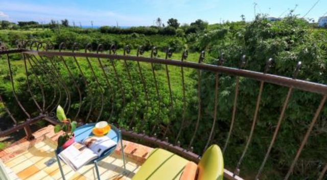 Full Moon Resort-Balcony, sea view, quadruple room-5