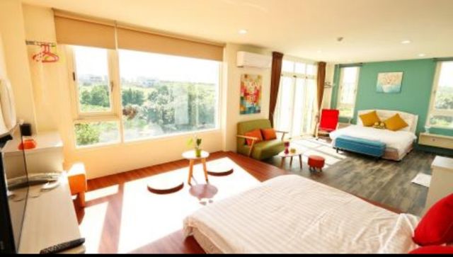 Full Moon Resort-Balcony, sea view, quadruple room-2